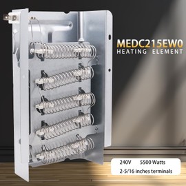 Dryer Heating Element Compatible With May-tag MEDC215EW0 MEDC215EW1 MEDC200XW0 MEDC200XW1 MEDC200XW3 MEDC300BW0 MEDC300XW0 MEDC400VW0 MEDC465HW0