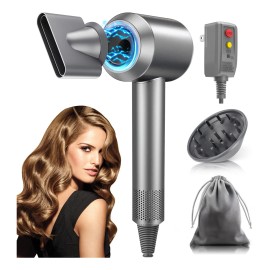 Secador De Cabello 110000rpm Con Iones Negativos Portátil