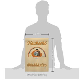 Navajo Nation Garden Flag - Set with Stand Country Living Native Dreamcatcher Bohemian Animal American Kokopelli Western Vintage Hippie - House Banner Small Yard Gift Double-Sided 13 X 18.5