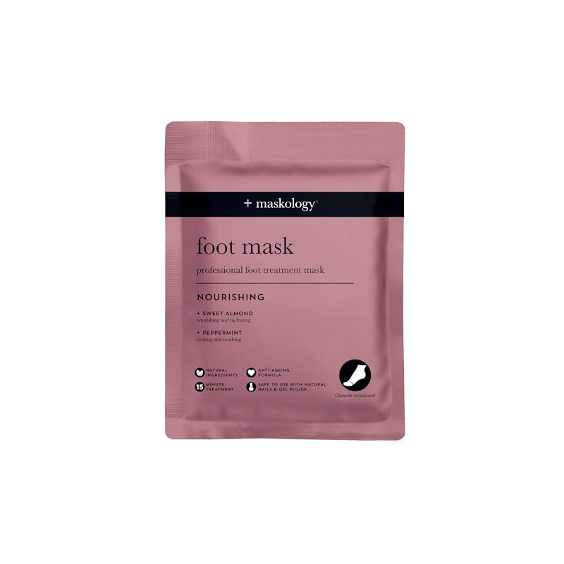 Maskology Foot Mask Professional Foot Bootie 1 Pair