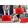 CISSOOK Compatible with MacBook Air 13 inch Case Red 2021