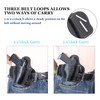 Kosibate 1911 Holster OWB, Leather Pancake Holster Fits All 1911