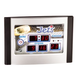 Winnipeg Jets Scoreboard Alarm Clock