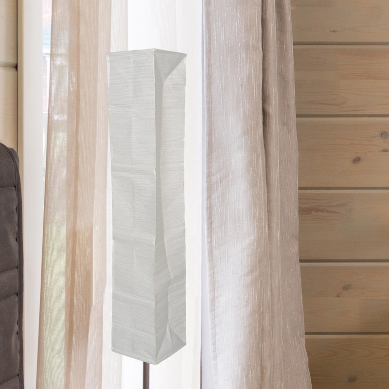 FRCOLOR Japanese Paper Floor Lamp Shade Foldable Replacement Standing Protector