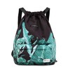 Risefit - Bolsa impermeable con cordón, bolsa de gimnasio, mochila