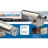 5 Pack Rok Hardware Soft Close for Cabinet Doors/Metal Soft