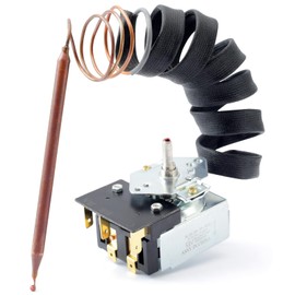 YUXIVCNE PB010036 Thermostat Fryer Bake Broil Part KKB-9-48 Replacement for Viking Awoco Range Stove Oven Thermostat Fryer Parts Max Temp 606℉, 22A 120-250 VAC