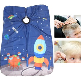 Bata de Peluquero Impermeable para Peluquería y Hogar - Capa para Corte de Cabello y Niños