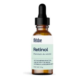 Retinol Palmitato de Retinilo Facial y Corporal Hebbe Cosmetics Ldika 10ml                                                                            