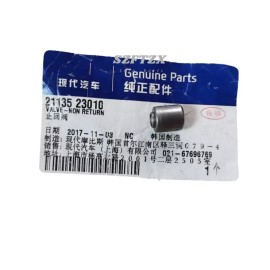 Hyundai GENUINE OEM 21135-23010 New Valve-Non Return Cylinder Block For Hyundai & Kia