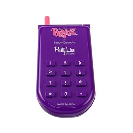 Bratz x Beauty Creations | Lip & Cheek Cell Phone Party Line Labios y Mejillas, 4 Tonos En Crema + Aplicador + Espejo