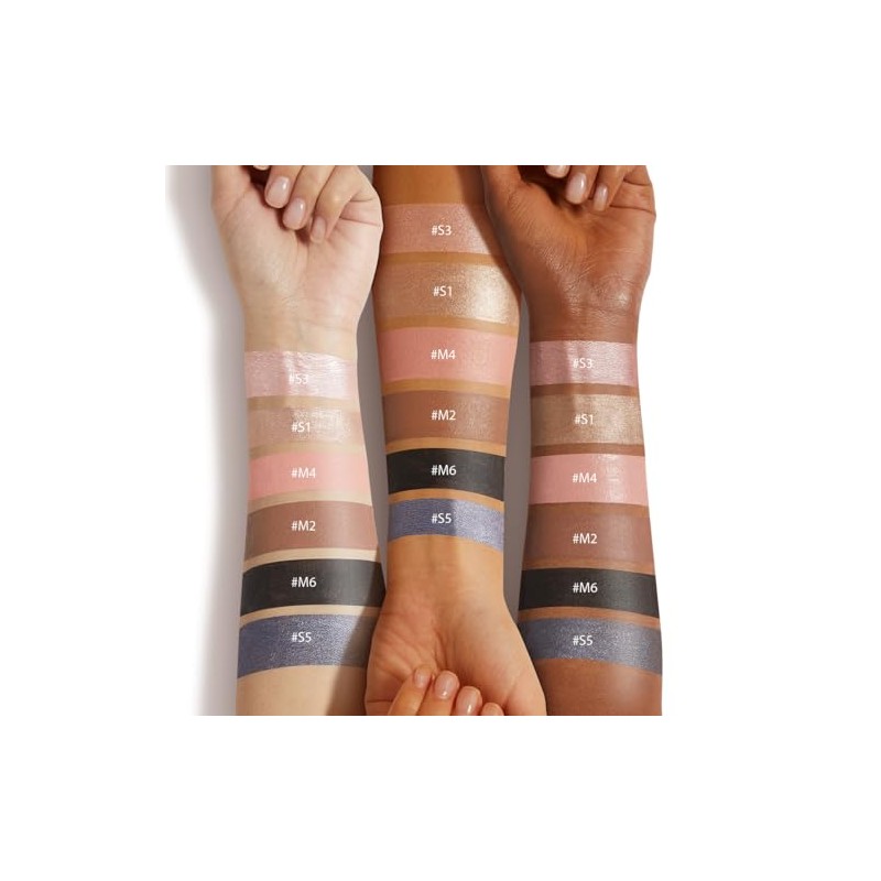 LUXAZA PRO Palillo de Maquillaje Multiusos, Crema Mate, Sombra de