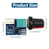 Hoembpn PWM Fan Speed Controller DC 12V 4-Wire Fan Governor