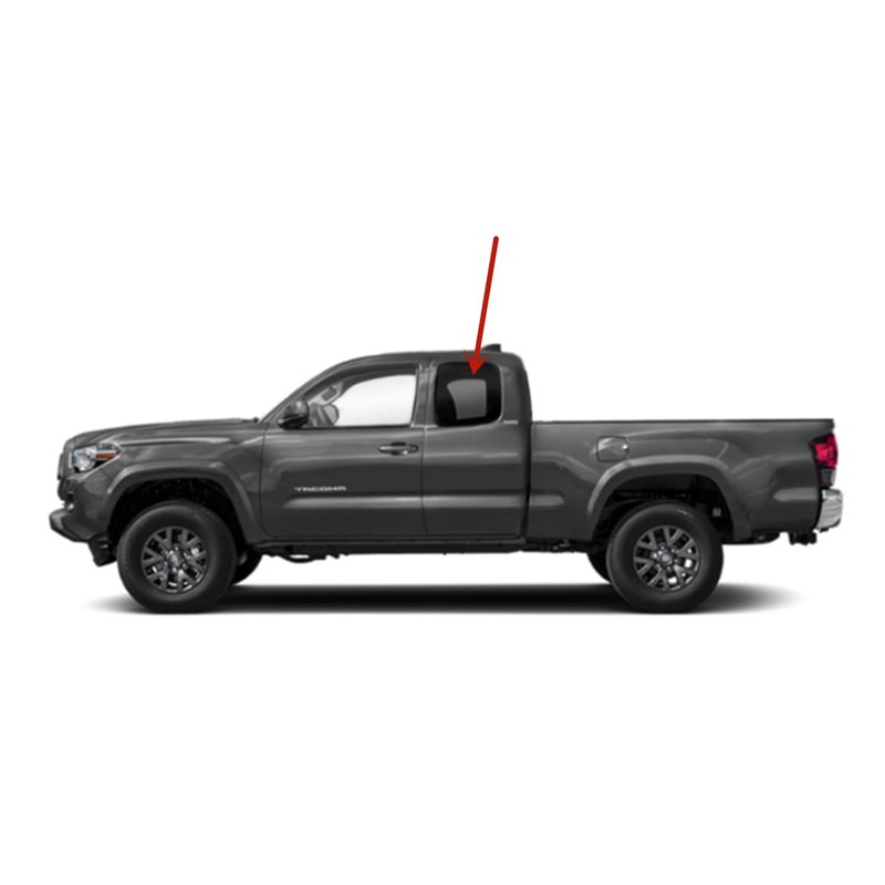 Driver Left Side Rear Quarter Window Quarter Glass Compatible with