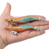 Fishing Squid Lures Kit 10pcs Luminous Squid Jig Shrimp Lure
