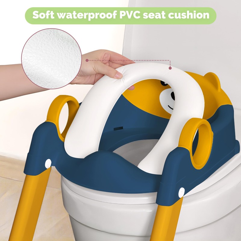 COOSEYA Toilet Seat, Potty Training Seat for Toddler, Upgraded 2-in-1