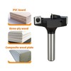 Spoilboard Surfacing Router Bit 8mm Shank 3 Flute 1 1/2