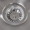 Andrew James Stainless Steel Sink Strainer Plug for Food Waste
