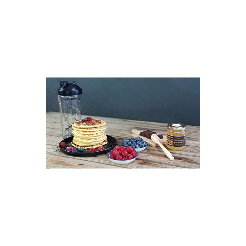 Coffret cadeau MIAM : Shaker à crêpes, pancakes et gauffres