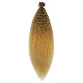 BAESITTE Ocean Wave Crochet Hair 6 Bundles (24 24 26 26 28 28Inch) Deep Wave Crochet Hair for Black Women Curly Wavy Braiding Synthetic Hair Extensions #C01 Natural Black Color 260g