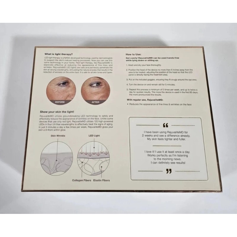 Trophy Skin Rejuvalite MD Anti Aging Light Therapy System Face