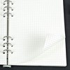 135 Sheets A5 Paper Squared OVISEEN 6 Holes A5 Refill