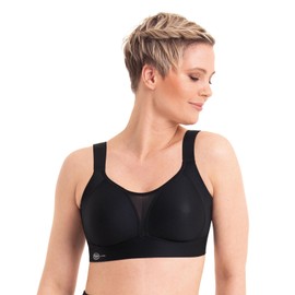 Anita - Smart Control - Women's - Sports Bra - Firm Support - Wide Straps, black