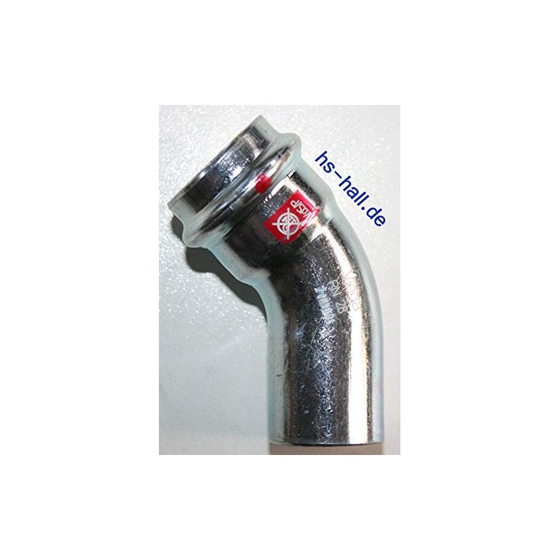 Viega Prest ABO Bend 45 ° IXA 22 mm Press