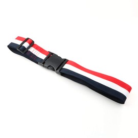 ZARPMA Baby Adjustable Safety Belt,Safety Harness for Child Kid Infant Safe Strap 5cm Width for Pushchair,HighChair,Child Chair,Stroller,Pram Buggy(Blue-White-Red)