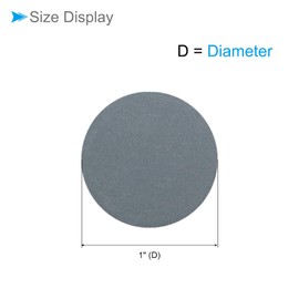 CoCud Hook & Loop Sanding Disc, 1" Dia 1200/2000/3000 Assorted Grit, No Hole Wet Dry Orbital Sandpaper Silicon Carbide - (Applications: for Wood or Metal Polishing), 30-Pieces