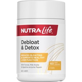 Nutra-Life Debloat & Detox 60 Capsules