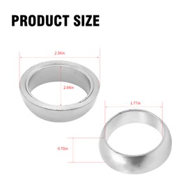 Hoypeyfiy 3610046 Exhaust Pipe Gasket Seal Replacement for Polaris 440 500 600 700 800 1996 19971998 1999 2000-2016