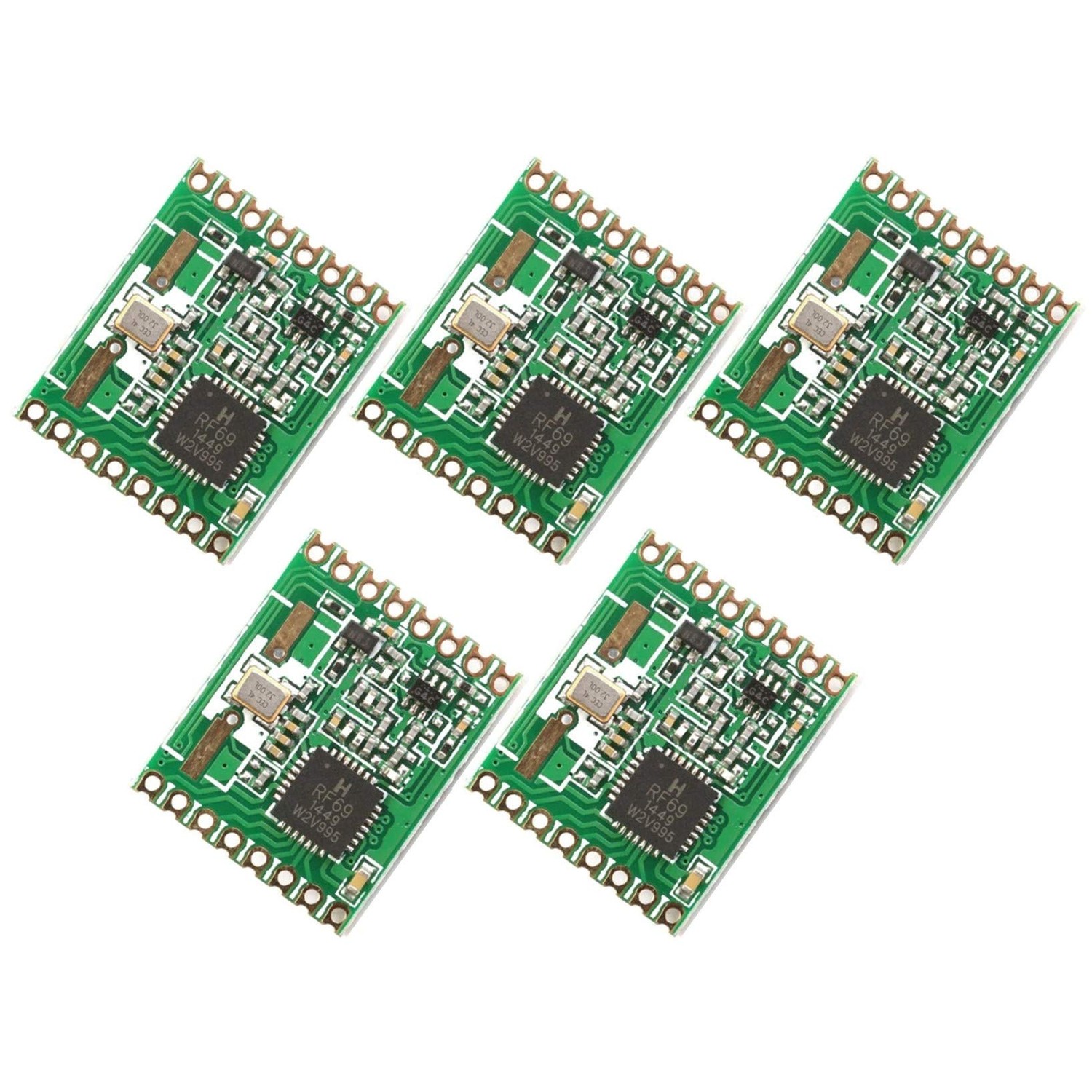 TECNOIOT RFM69HW 433MHz + RFM12B HopeRF Wireless Transceiver RFM69HW ...