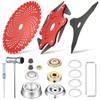 Threlaco 6 Steel Teeth Razor Trimmer Head and 3 Teeth
