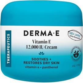 DERMA E Deep Moisturizing Formula, Vitamin E 12,000 IU Cream, 4 Oz
