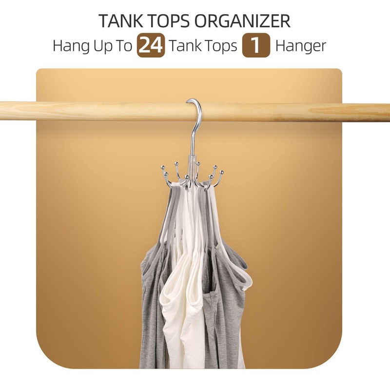ZEDODIER Belt Hanger, Belt Rack Closet Accessories Organizer, Maximum 24