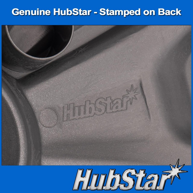 HubStar Hubcap Replacement for Ford Transit 150, 250, and 350: