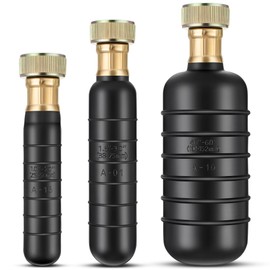 Enhon Drain Bladder Kit, 3 PCS Cleaning Bladders Fits 1 to 6 Pipe, Unclogs Stubborn Blockages in Main & Sewer Line, Bathroom Sinks, Shower, and Swimming Pool With Water Power