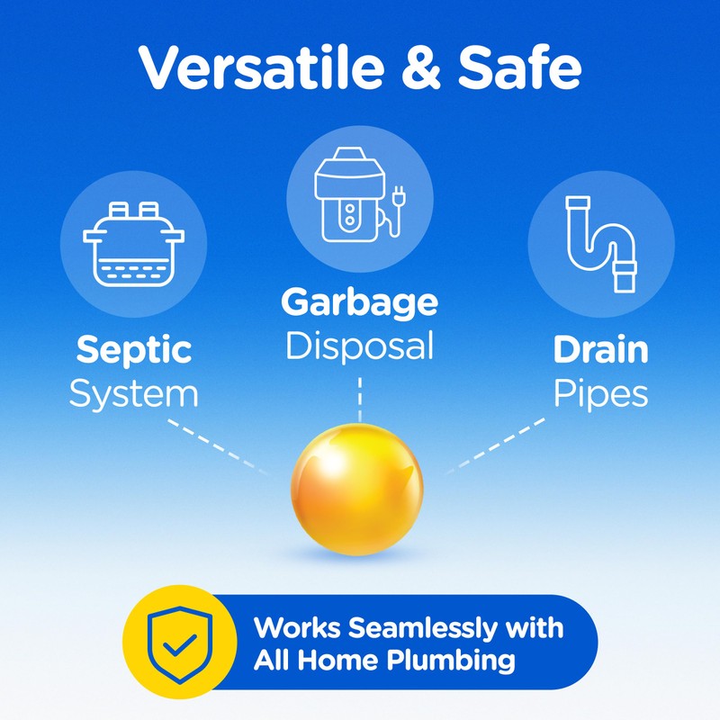 Compac Home Plink Garbage Disposal Cleaner and Deodorizer 60ct VALUE