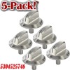 For Frigidaire 5PACKS Fit for Gas Range Knobs Stove Parts