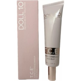 Doll 10 T.C.E Super Coverage Makeup LIGHT 2 oz Jumbo Size - New In Box