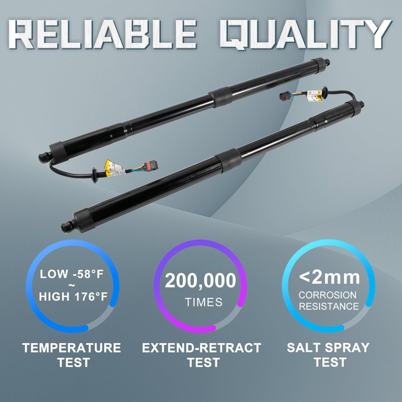 Seaforie Rear Left Right Tailgate Power Lift Support Shock Struts