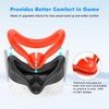 Rechale Silicone Cover Set Compatible with Oculus/Meta Quest 3S, VR