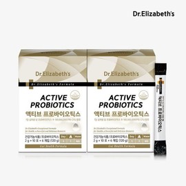Dr. Elizabeth 하프클럽(식품) 하프클럽/닥터엘리자베스닥터엘리자베스 액티브 프로바이오틱스 60포 2 Half Club/Dr. Elizabeth Active Probiotics 60 Pouches 2
