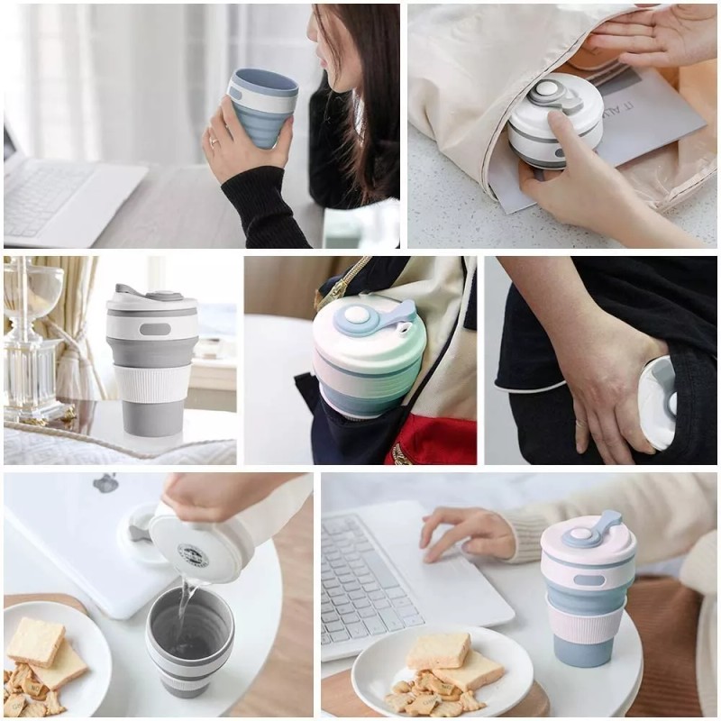 SARO STORE Vaso Plegable 350 Ml