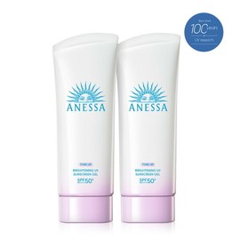 ANESSA 아넷사 브라이트닝 UV 선스크린 젤 N 90g 2개 +  증정 스킨케어 젤 15g Anessa Brightening UV Sunscreen Gel N 90g 2 pieces + Free Skincare Gel 15g