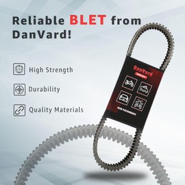 DanVard Drive Belt Compatible with Kawasaki KAF400 Mule 600 610 SX 4x4 SE KAF400 2005-2019 Replacement 59011-0011 590110011