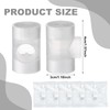 Threlaco 10 Pcs Tracheostomy HME Heat Moisture Exchanger Individually Package