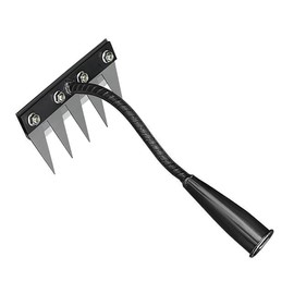 ANCEOMU Gardening Hand Weeder Puller Tool, Manual Weeder with Detachable Blade Weeder Puller Tool,High-Carbon Steel Weed Removal Tool for Farm Lawn Garden, 5/6/7/8 Teeth Sizes (5 Teeth)