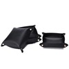 SHENGTIAN 4Pcs 6.7" x 6.7" Leather Jewelry Valet Tray for